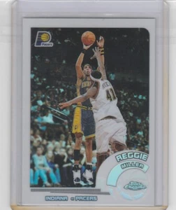 REGGIE MILLER 2002-03 TOPPS CHROME #45 WHITE REFRACTOR SERIAL #'D /249 - Picture 1 of 2