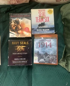 audiobooks on cd lot military history - Picture 1 of 2
