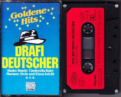 MC Drafi Deutscher - Goldene Hits - TELDEC geschraubt 1988 - tape Musikkassette - Bild 1 von 3