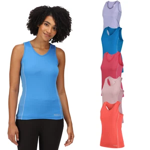 Regatta Womens Varey Wicking Lightweight Top Sleeveless Vest - Picture 1 of 37
