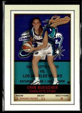 Erin Buescher 2002-03 Fleer Authentix WNBA Front Row /100 #48 Charlotte Sting