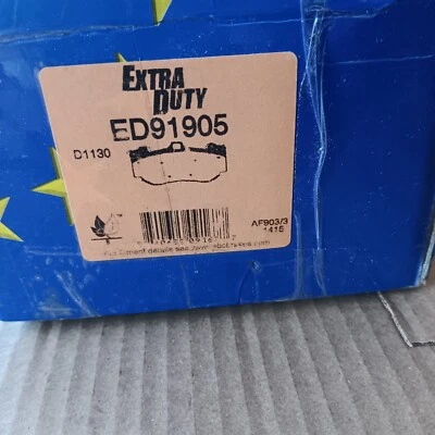 Pastillas de freno EBC para Porsche Cayenne Extra Duty ED91905 con rotores delanteros de 380 mm Foto 1 de 3