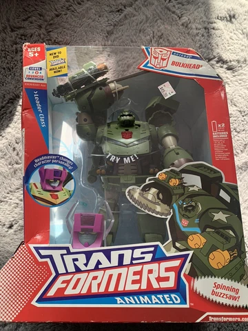 Transformers Animated Bulkhead Leader Class New Sealed Hasbro Cover