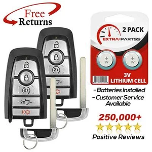 2 For 2018 2019 2020 Ford Explorer Keyless Car Remote Smart Prox Key Fob - Picture 1 of 6