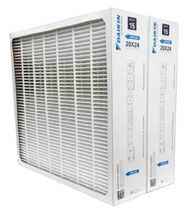 Daikin 0160M00015 (2-Pack) - 20" x 24" x 5" Pleated MERV 15 Replacement Filter - Picture 1 of 3