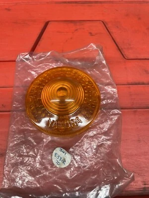 Lente indicadora ámbar para Yamaha RD 350/250 XS400/500 DT125 341-83312-70.       9 Foto 1 de 2