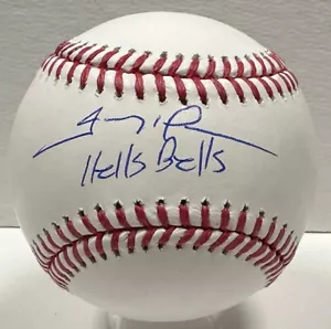 Padres TREVOR HOFFMAN Signed Official MLB Baseball AUTO w/ Hells Bells - JSA - Picture 1 of 1