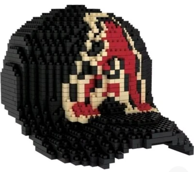 FOCO BRXLZ MLB Arizona Diamondbacks Baseball Cap 3-D Construction Toy - Image 1 of 4