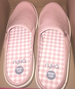 Ryka Memory Foam rosa Slipper Valerie Größe 10 W Weite - Bild 1 von 11