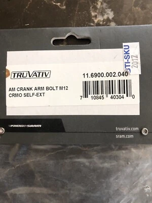 Brazo de manivela Truvativ Bokt M12 11.6900.002.040 Foto 1 de 2