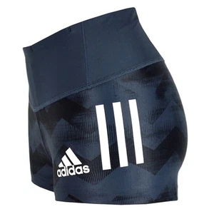 Adidas Athletic Short Leggings Hot Pants Track Pants Sports Trousers Kids Blue/Black - Picture 1 of 6