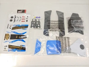 Losi Painted Body Set, Blue: Lasernut U4 LOS230075 New Open + RPM Arms 81092 - Picture 1 of 12