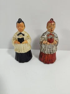 Vintage Choir Boy Christmas Ornament 2 Plastic Holiday Decorations 4" - Picture 1 of 6