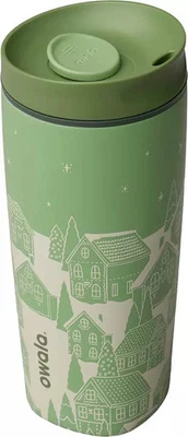 Owala North Pole Holiday Ed 20oz SmoothSip Slider Stainless Coffee Tumbler NEW - Image 1 of 4