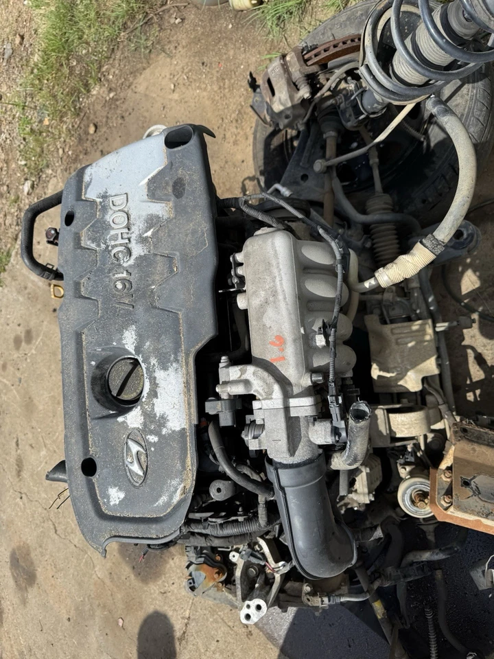 1.6 Liter Hyundai 2008 Engine Assembly for Hyundai Accent 2006-2010 OEM Engine - Image 1 of 3