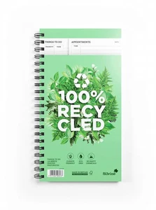 Silvine 280 x 150mm Recycled Things to Do Planner - 120 Sheets - Picture 1 of 6