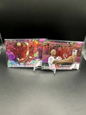 2021-22 Topps Stadium Club Chrome UEFA Champions League Inserts and Parallels - Image 1 of 4