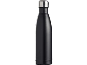 Botella - Schou 72742, 500 ml, Termo, Acero inoxidable, Negro - Imagen 1 de 2