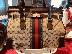 ULTRA RARE Vintage Gucci Satchel - Picture 1 of 3