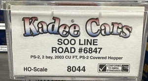 Kadee Cars HO RTR #8044 Covered Hopper SOO #6847  NIB - Picture 1 of 4