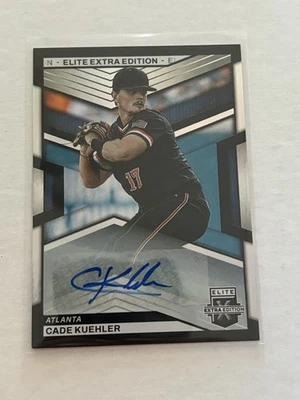 2023 Panini Elite Extra Edition - Signatures #38 Cade Kuehler - Image 1 of 2
