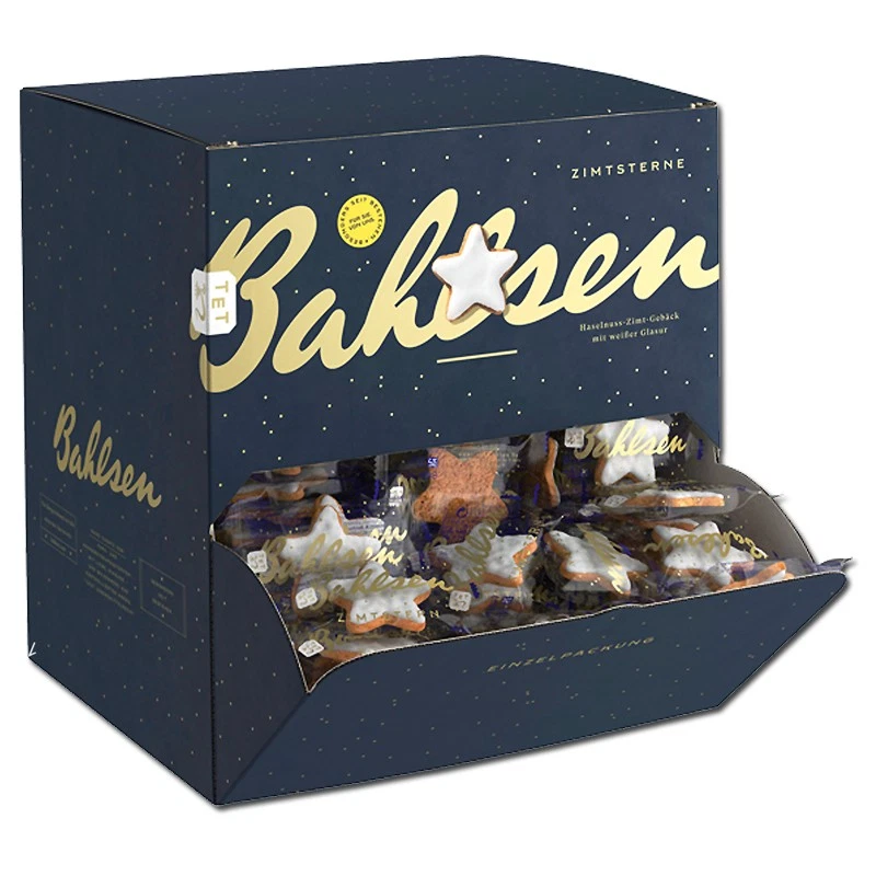 (49,54€/1kg) Bahlsen Zimtsterne einzeln verpackt, ca.135 Stück - Bild 1 von 1