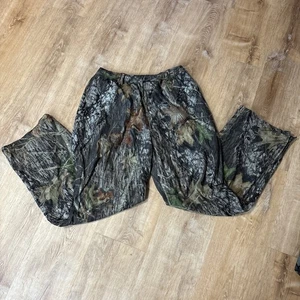 Gamehide Hush Hide Men XXL Mossy Oak Elastic Waist Ankle Zip Hunting Pants (A58) - Picture 1 of 8