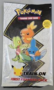 Pokémon Celebrations First Partner Hoenn Pack 3 Jumbo 2 Booster Neu Sealed~ - Bild 1 von 2