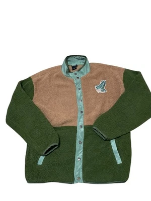 The Lord of the Rings MIDDLE EARTH Sherpa Snap Front Jacket  Men's Size Med - Image 1 of 4