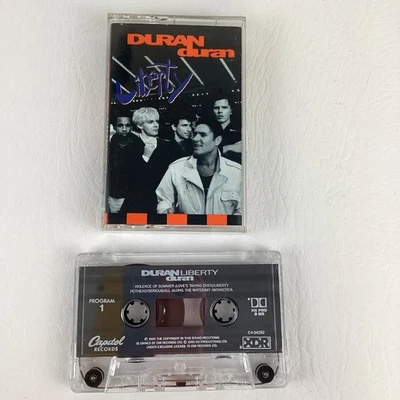 Duran Duran Cassette Tape Liberty Pop Rock Music Vintage 1990 Capitol Foto 1 de 4