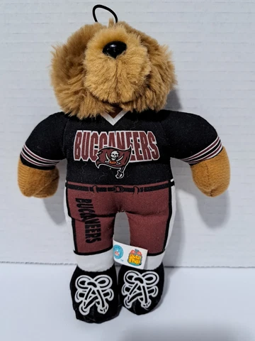 Good Stuff Plush Bear~Tampa Bay Buccaneers~7.5" Height~1998 Cover