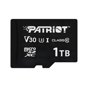 Patriot VX 1TB V30 C10 USH-I U3 4K UHD Micro SD Card Dashcam/Home Surveillance - Picture 1 of 3