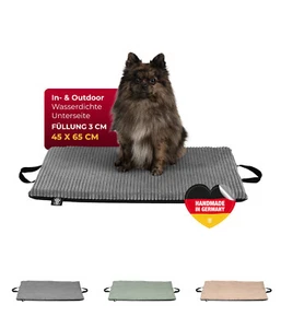 HS-Hundebett® Hundematte In- und Outdoor - Wasserfeste Unterseite - Anthrazit - Bild 1 von 30