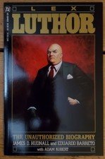 LEX LUTHOR THE UNAUTHORIZED BIOGRAPHY GRAPHIC NOVEL 1989 DC COMICS 1ST PRINT
