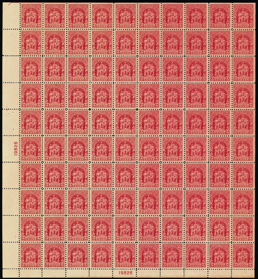 680, Mint NH 2¢ Sheet of 100 Stamps CV $210.00 * Stuart Katz - Image 1 of 1