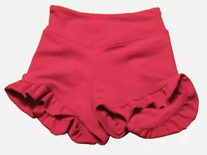 TIGER FRIDAY Girls DANCE Filly Bootie SHORTS Child Size MEDIUM Mulberry EUC - Picture 1 of 2