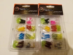 Crappie Tube Kit 31 pcs - Lot of 2 - NEW fish tackle bait Ready2Fish R2FRCTKIT - Picture 1 of 5