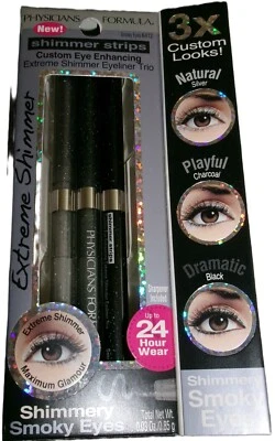 Physicians Formula Shimmer Strips Extreme Shimmer Eyeliner Trio , Smoky Eyes NEW - Image 1 of 2
