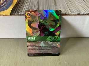 LORCANA DISNEY INTO THE INKLANDS URSULA ENCHANTED 212/204 EN 3 MINT - Picture 1 of 1