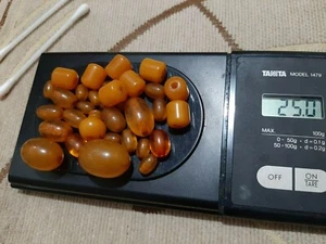 Cuentas de baquelita vintage 25 gramos - Imagen 1 de 12