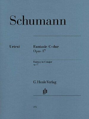 Fantasy C major op. 17 - piano - (HN 276), Schumann 9790201802763 New*.
