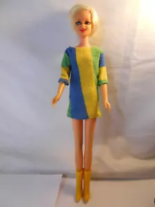 Vintage TWIGGY Doll TNT Twist N Turn 1967 Japan #1185 Blonde Hair Barbie - Picture 1 of 13