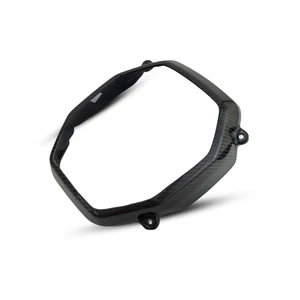 HONDA NEW GROM 125 2021-2024 FIT FOR REAR SEAT+COVER HEADLIGHT CARBON FIBER - Picture 1 of 16