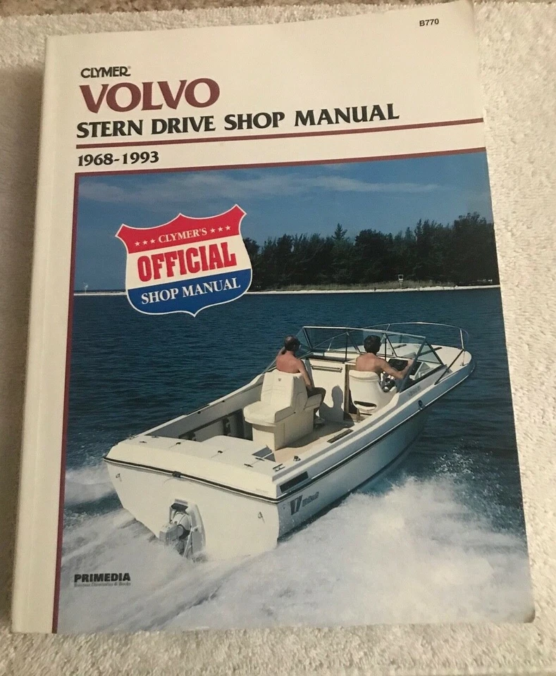 Manual de taller Clymer Volvo Stern Drive 1968-1993 (B770) Foto 1 de 1