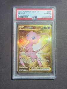 PSA 10 MEW EX 205/165 - HYPER RARE HOLO - SCARLET & VIOLET 151 MEW EN - GEM MINT - Picture 1 of 2
