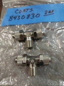 AMMCO/COATS 8430830 Fitting, AI R,T 1/4 BSPTX 10/8, RC15 For COATS Tire Changer - Picture 1 of 1