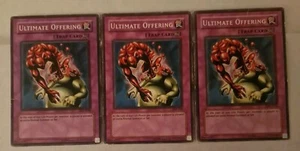 Yu-Gi-Oh! TCG 3x Ultimate Offering SDK-E046 SDY-E046 SDP-046 MP yugioh playset - Picture 1 of 4