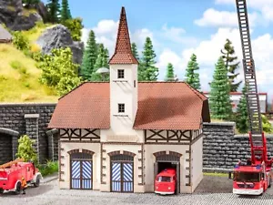 NOCH | 63380 | Spur N | Feuerwache mit micro-sound Sirene | Modelleisenbahn - Bild 1 von 7