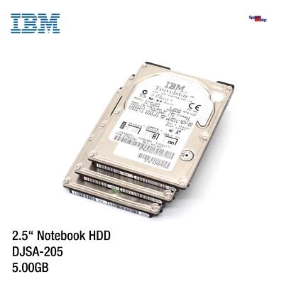 IBM DJSA-205 5.0GB 2.5" Inch Notebook Laptop HDD Hard Disk 07N4391 OK - Image 1 of 2