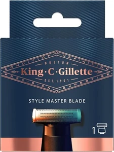 Pack Recharge de Lame "KING C. GILLETTE Style Master" Tondeuse électrique Rasoir - Picture 1 of 6